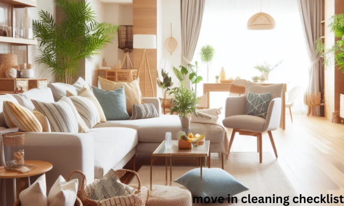 move-in cleaning checklist